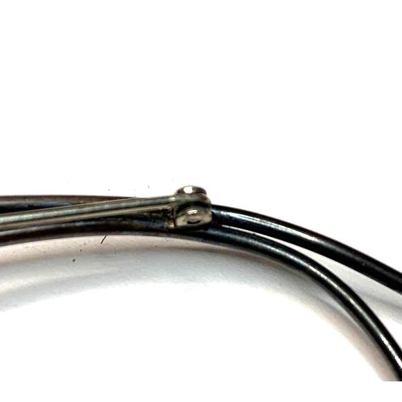 Vintage Stuart Nye Sterling Silver Double Cala Lily Brooch Pin - Picture 6 of 8